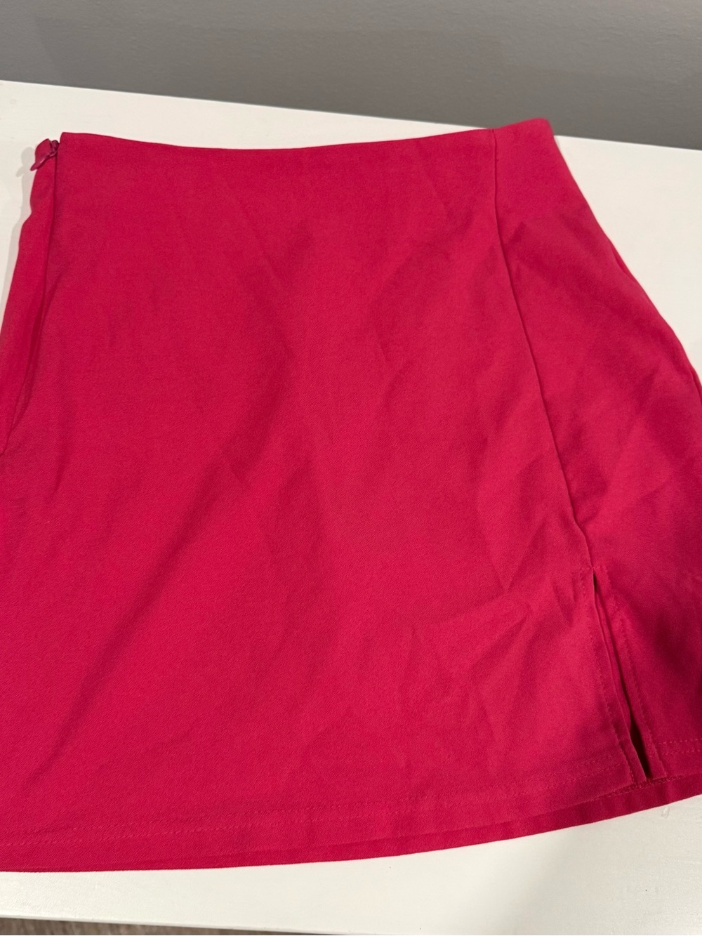 Women's Hot Pink Mini Skirt